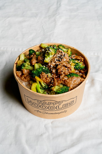 Crispy Beef & Broccoli Wok Box Happy Noodles Schwedenplatz